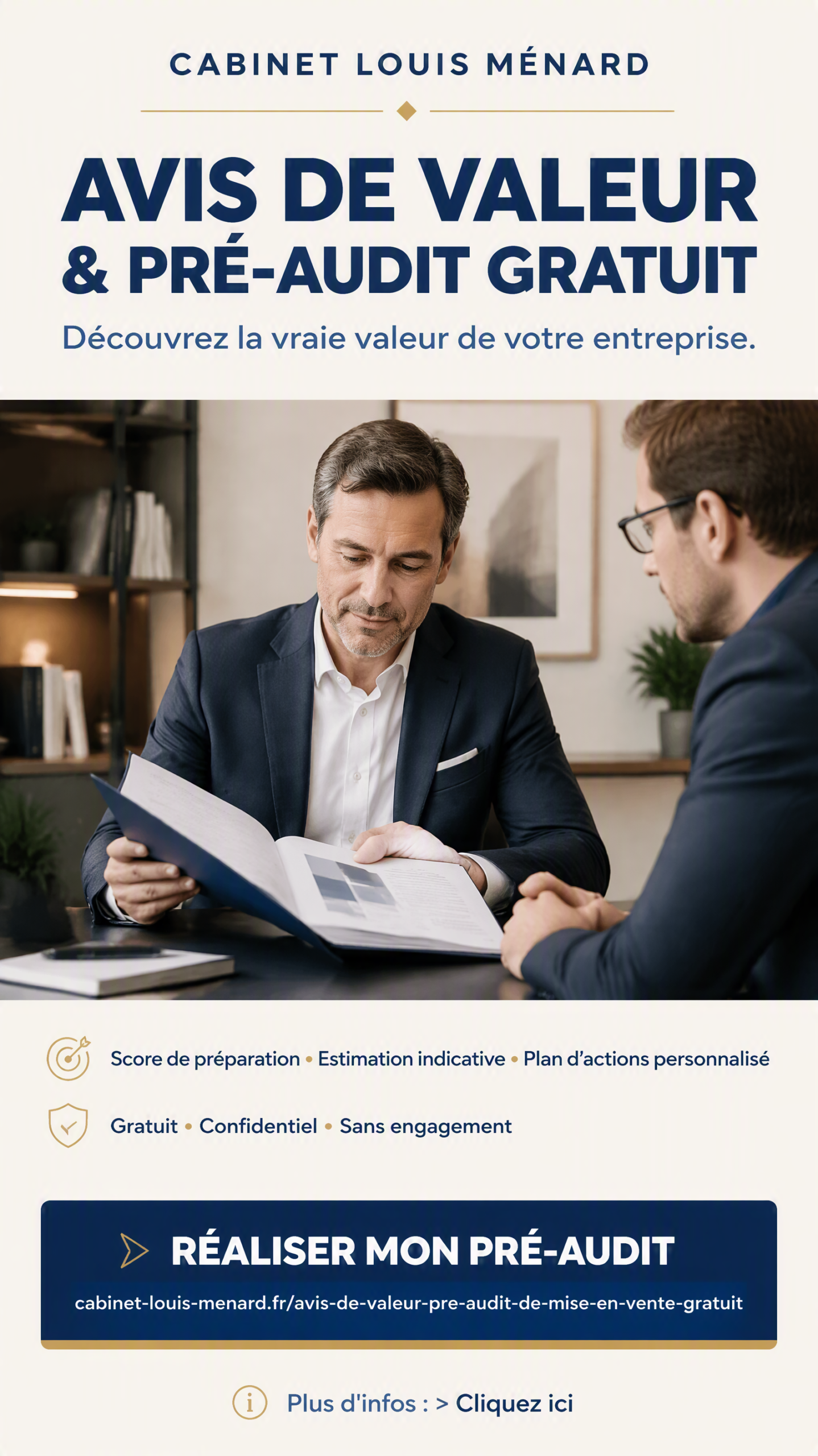 avis de valeur